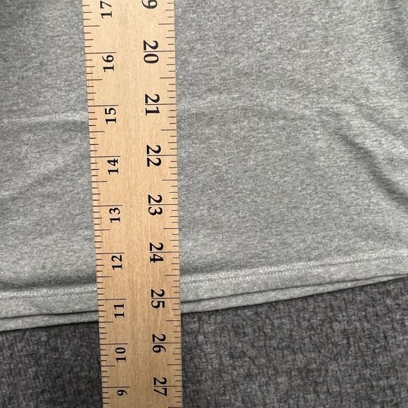 Nike Dri-Fit Kuwait T-Shirt Women's Large Gray V-Neck Country Just Do It - Picture 6 of 6